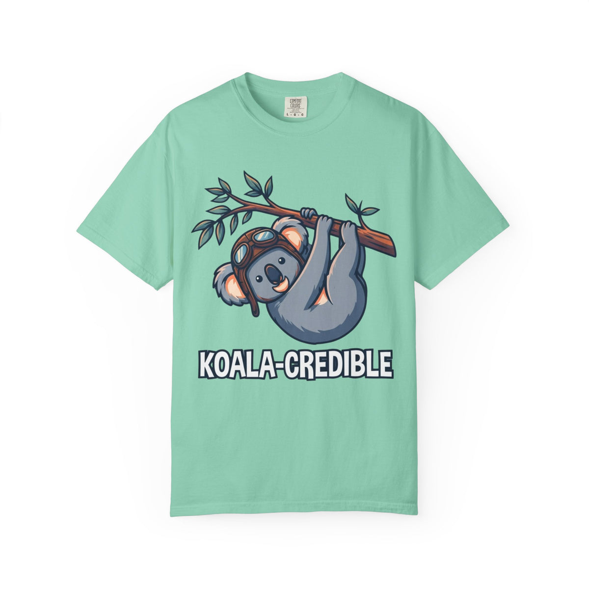 "Koala Credible" Unisex Garment-Dyed Tee