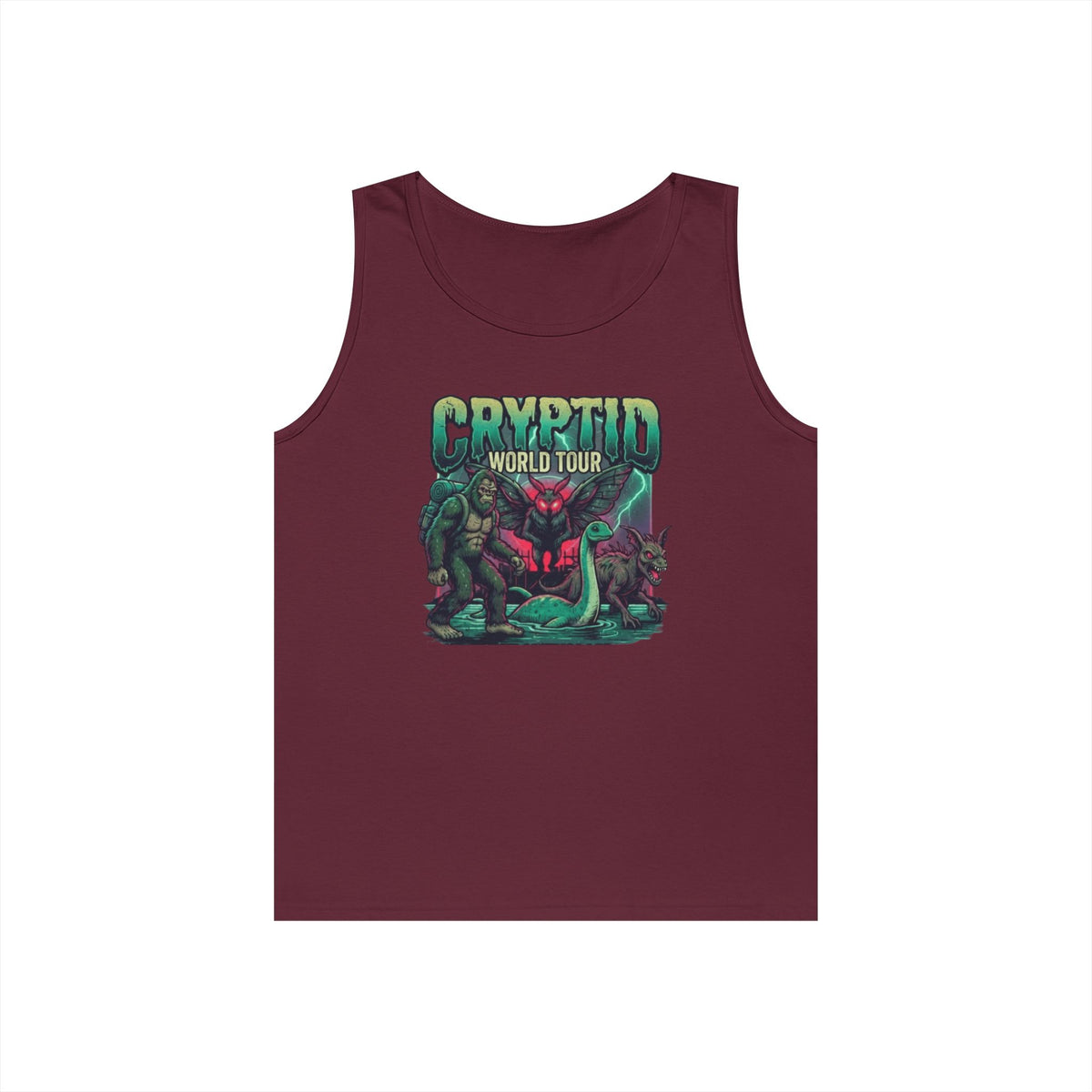 "Puzizia (Global-Cryptid Mashup) Cryptid World Tour" Tank Top