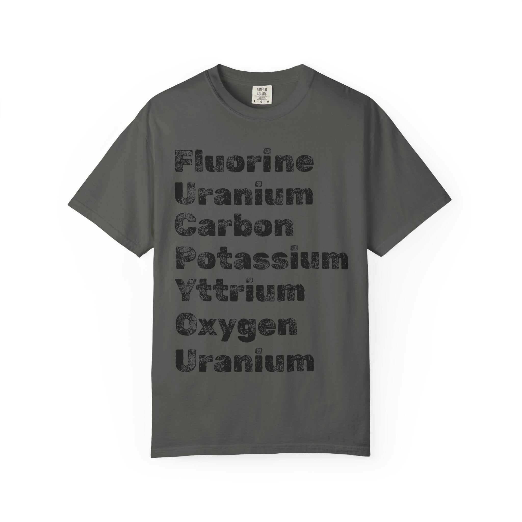 "Periodic Salt" Unisex Garment-Dyed T-shirt