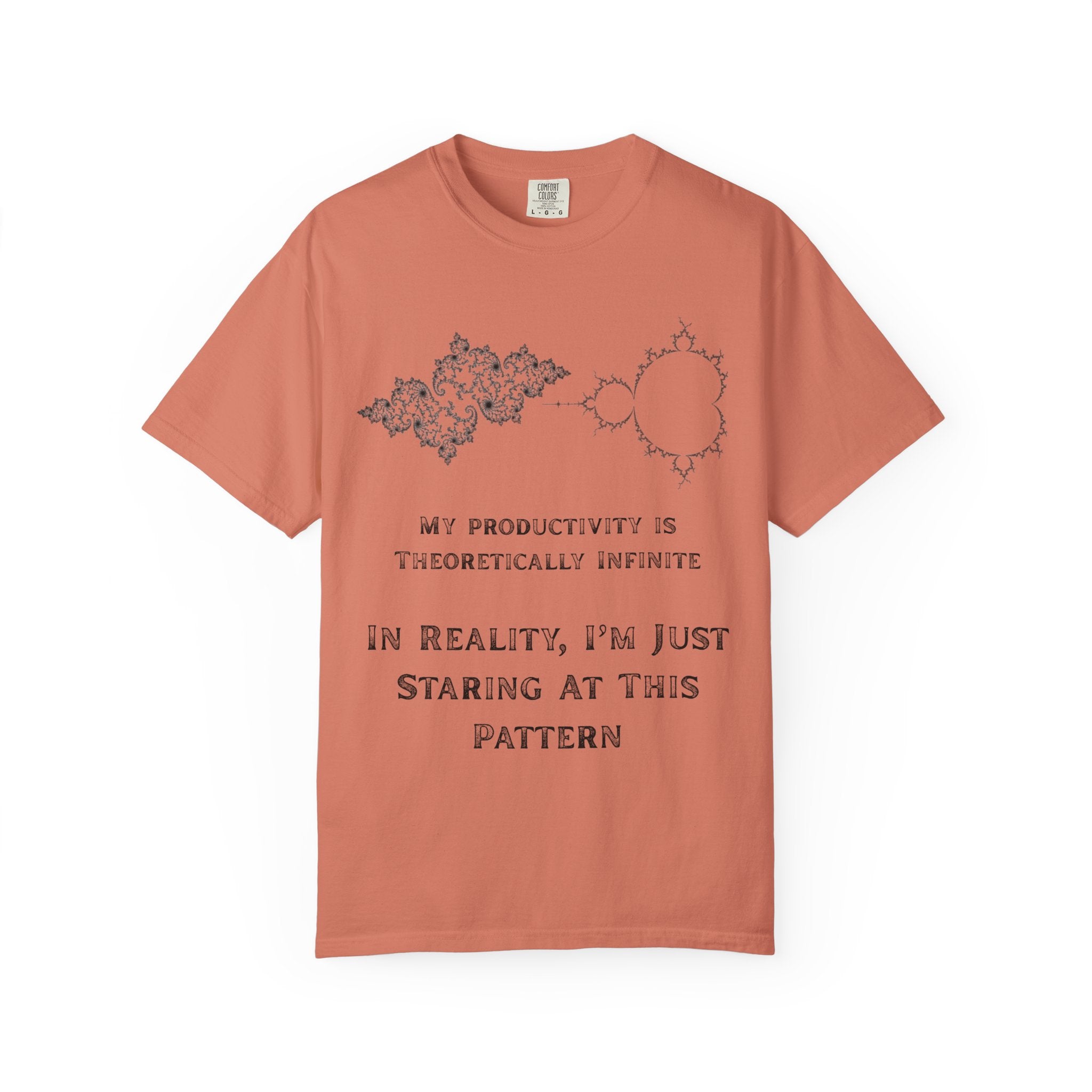 "Theoretically Infinite" Unisex Garment-Dyed Tee