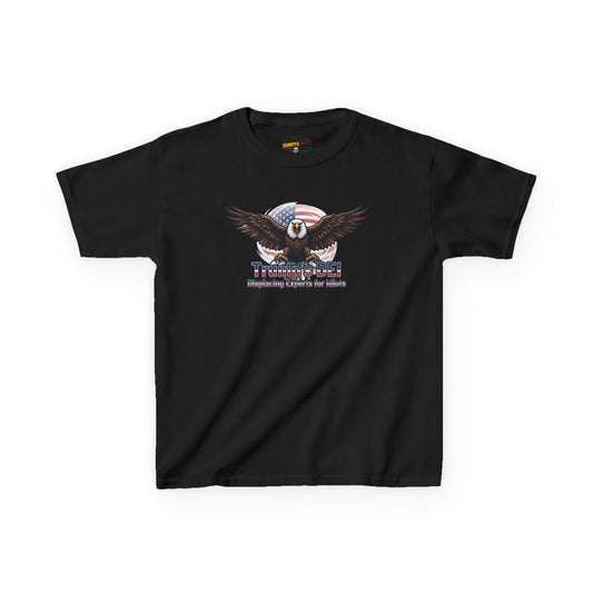 Color: Black | Trumps DEI Kids Tee