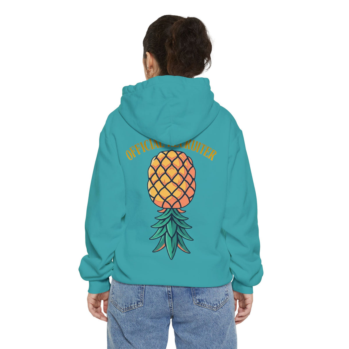 Color: Seafoam | Official Recruiter Garment-Dyed Hoodie