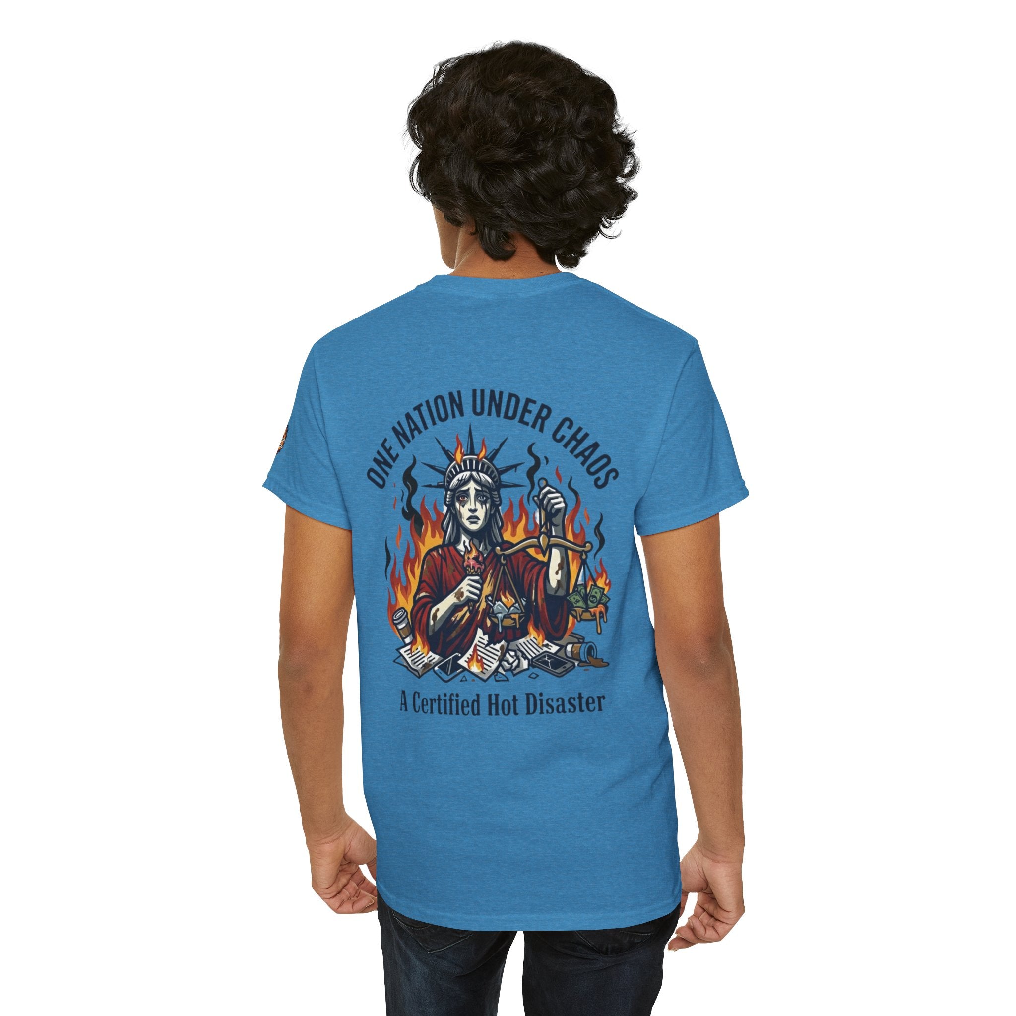 "One Nation Under Chaos" Premium Graphic Tee