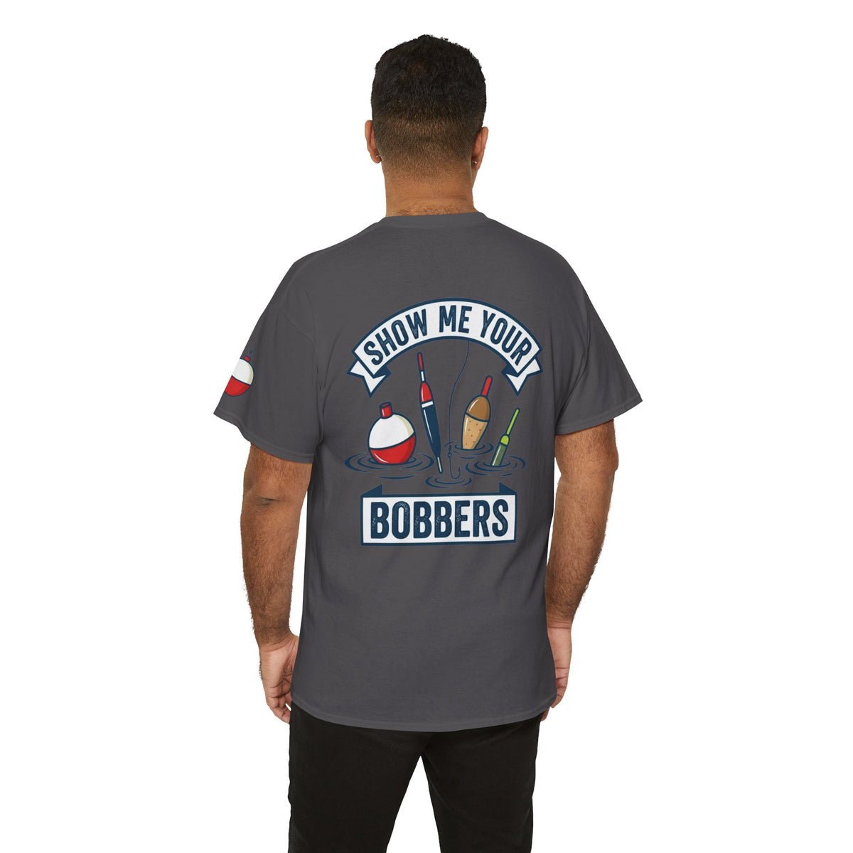 Color: Charcoal | Show Me Your Bobber Premium Graphic Tee