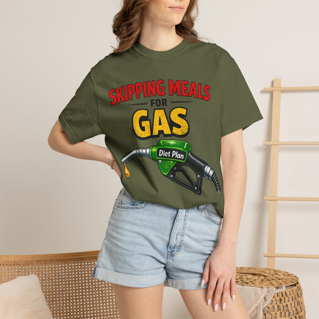 "The High-Octane Diet Plan" Unisex Garment-Dyed T-shirt