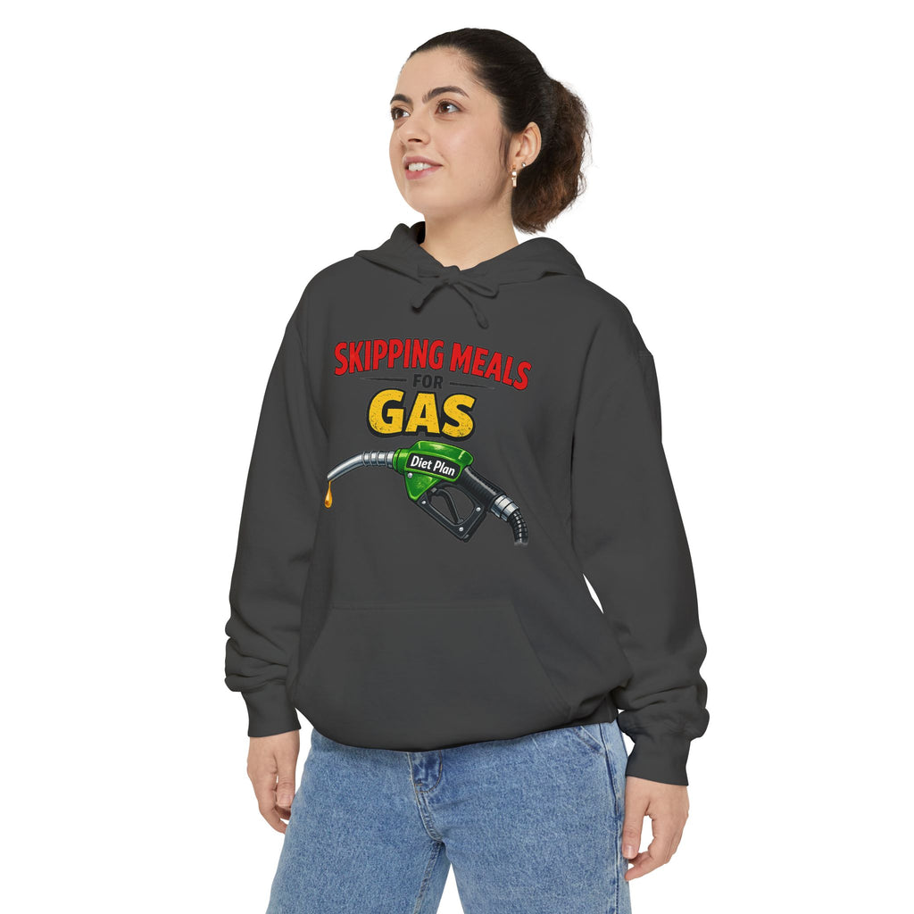 My Gas Diet Plan | Garment-Dyed Hoodie — AttitudeShirts