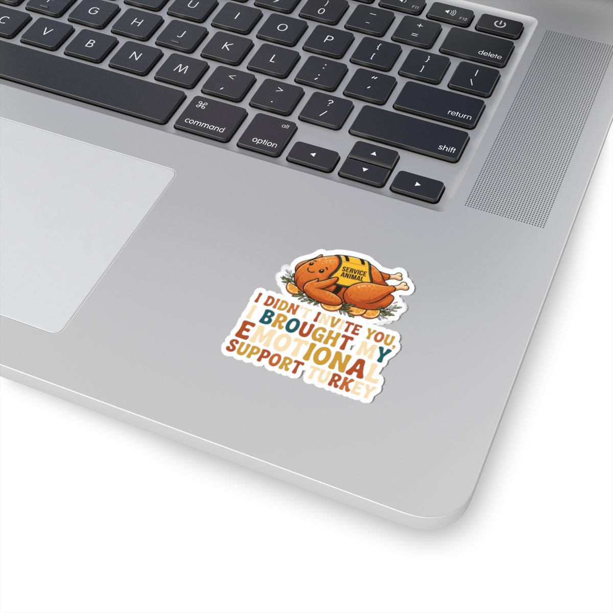 "Emotional Support Turkey" Sticker — Main