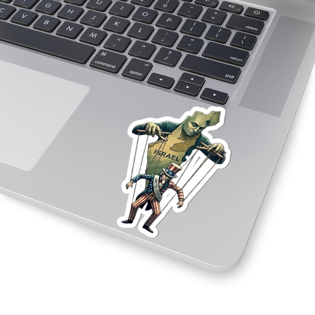 Strings Attached | Kiss-Cut Sticker — AttitudeShirts