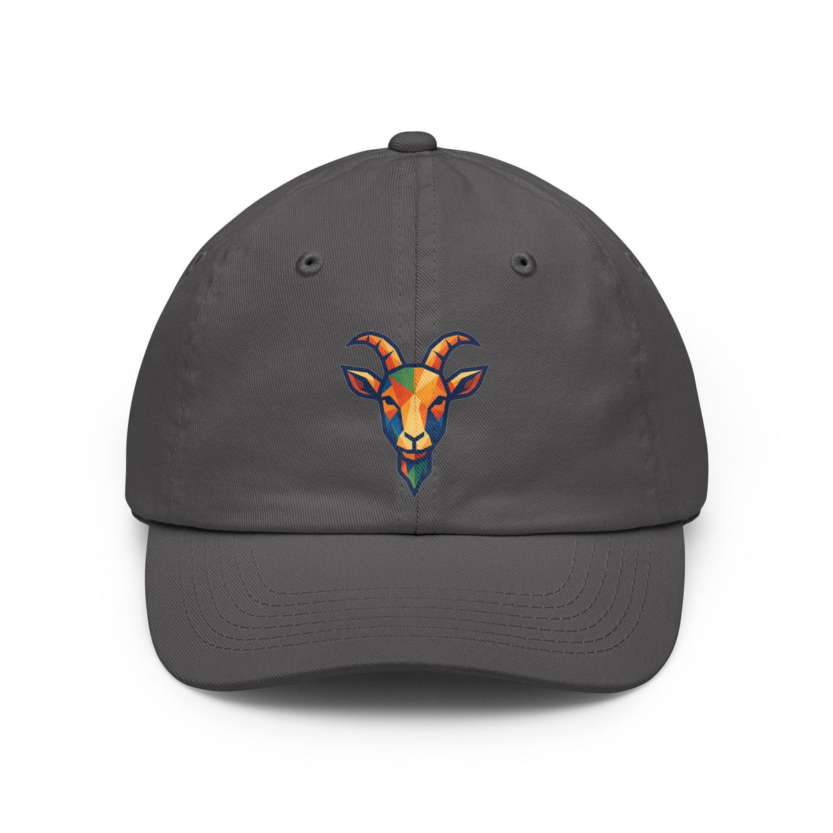 Color: Charcoal | Goat Credible Dad Hat — Graphic