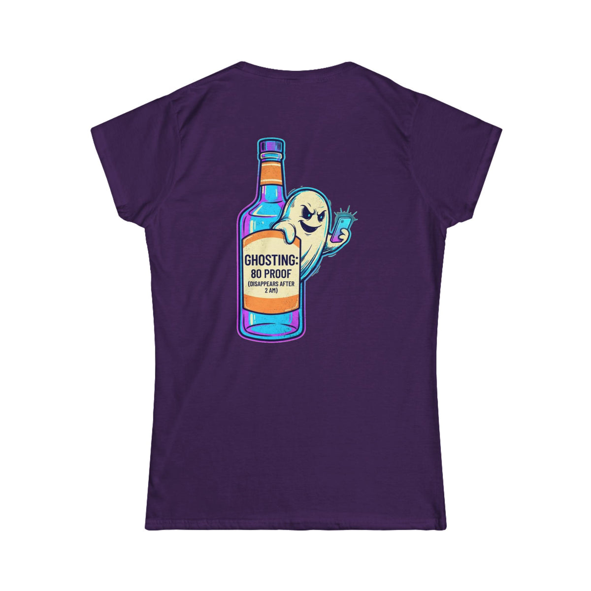 Color: Purple | Ghosting Women's Tee