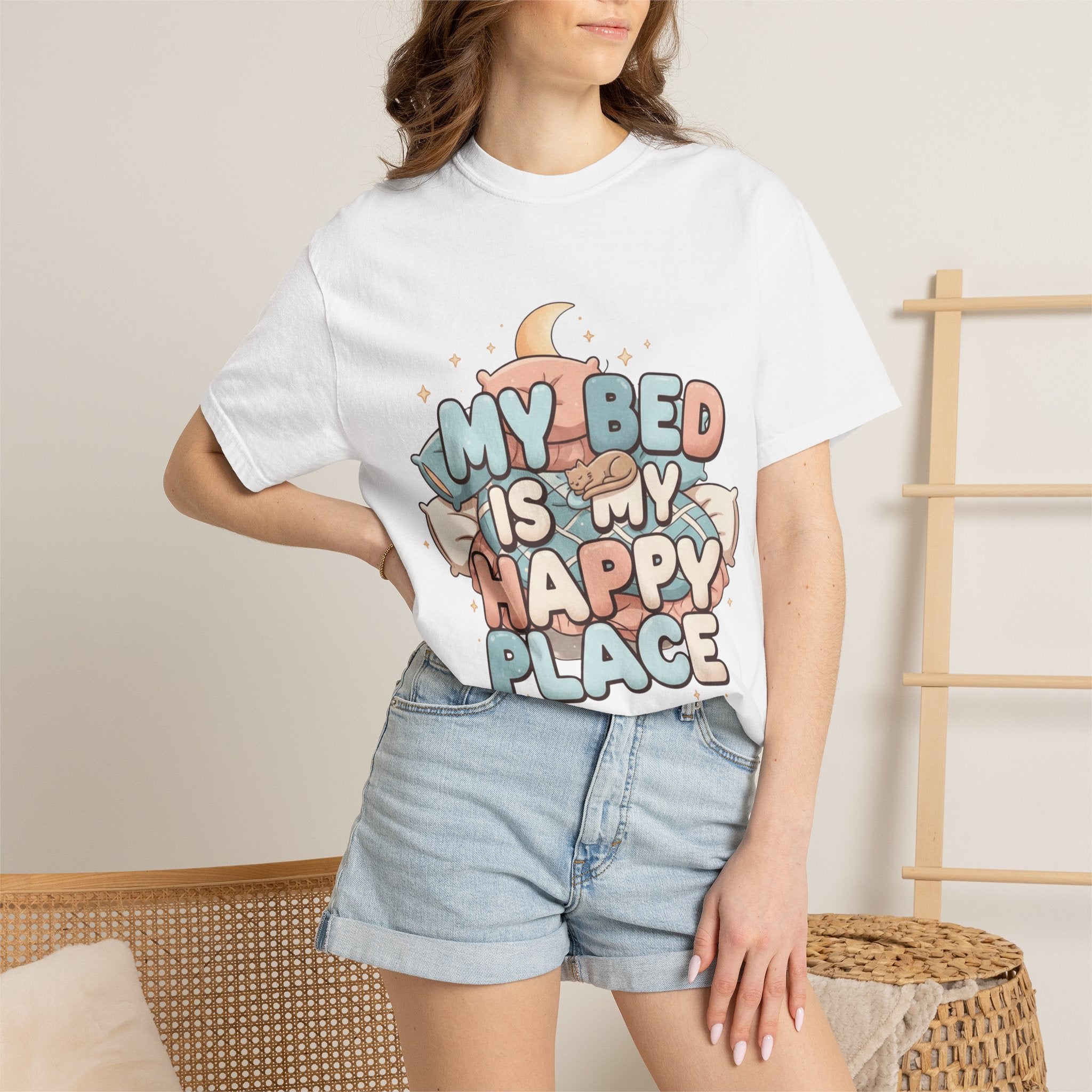 Bed > People: A Love Story | Garment-Dyed Tee — AttitudeShirts