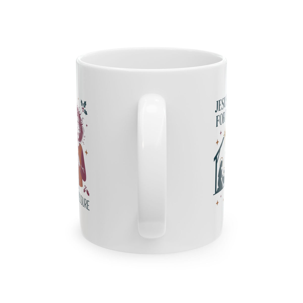 "Jesus Died For This" White Ceramic Mug