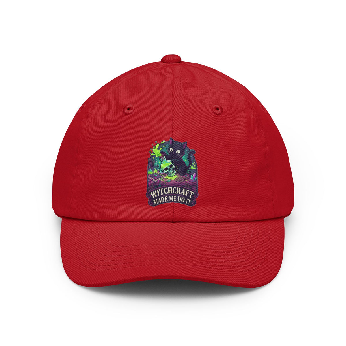 Color: Red | Witchcraft Made Me Do It Dad Hat