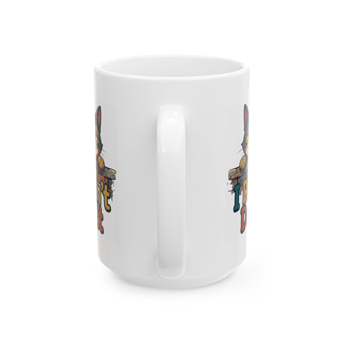 "I Didn't Do It" White Ceramic Mug