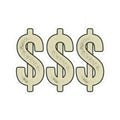 "Technically Wealthy" Sticker