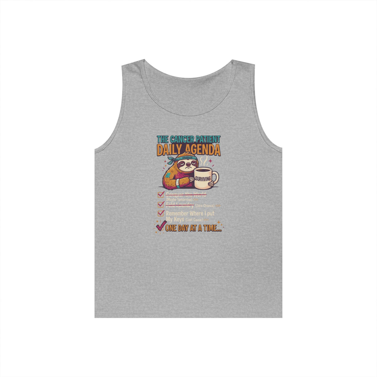 "Cancer One Day At A Time" Tank Top