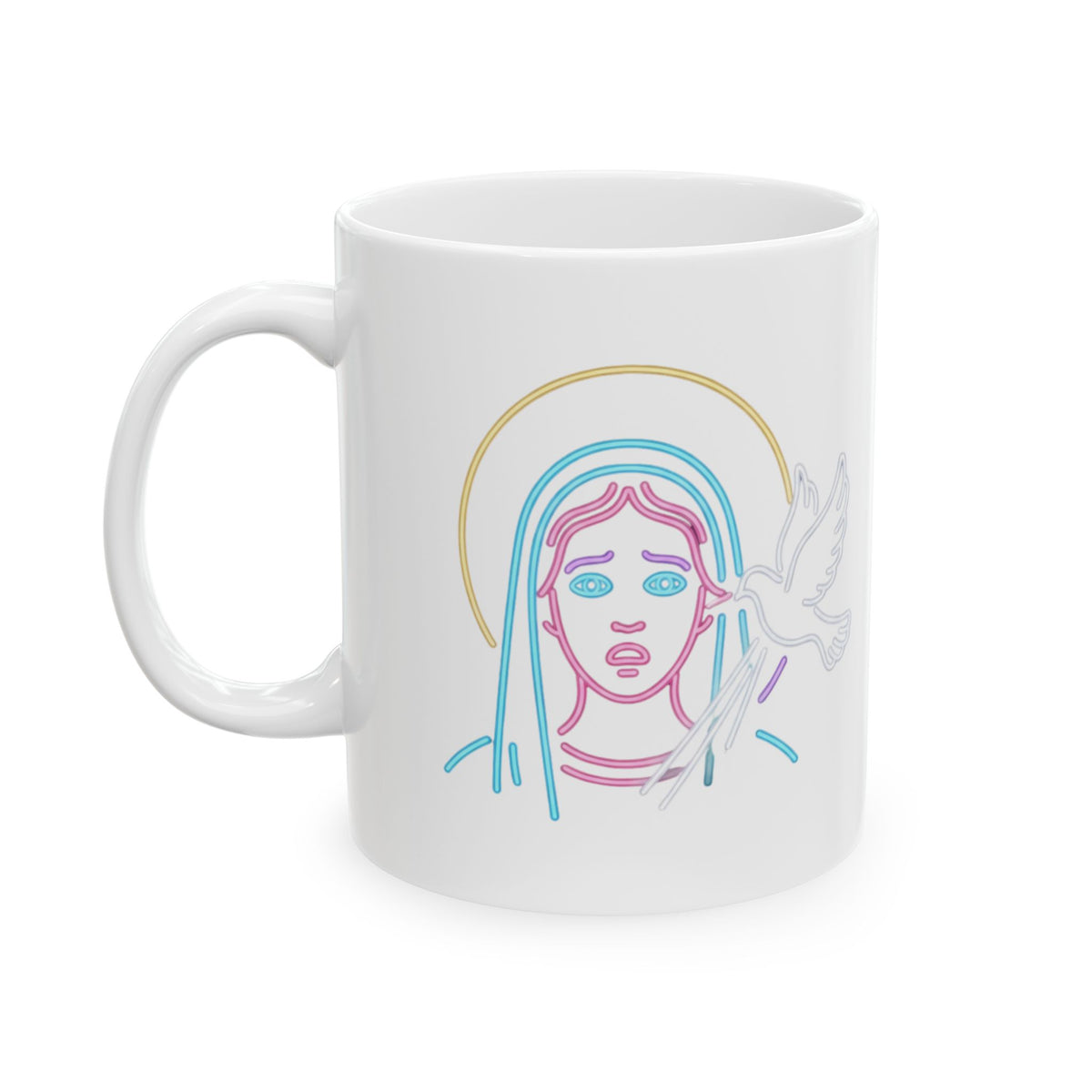 "Good Book Series MILF" White Ceramic Mug — Graphic