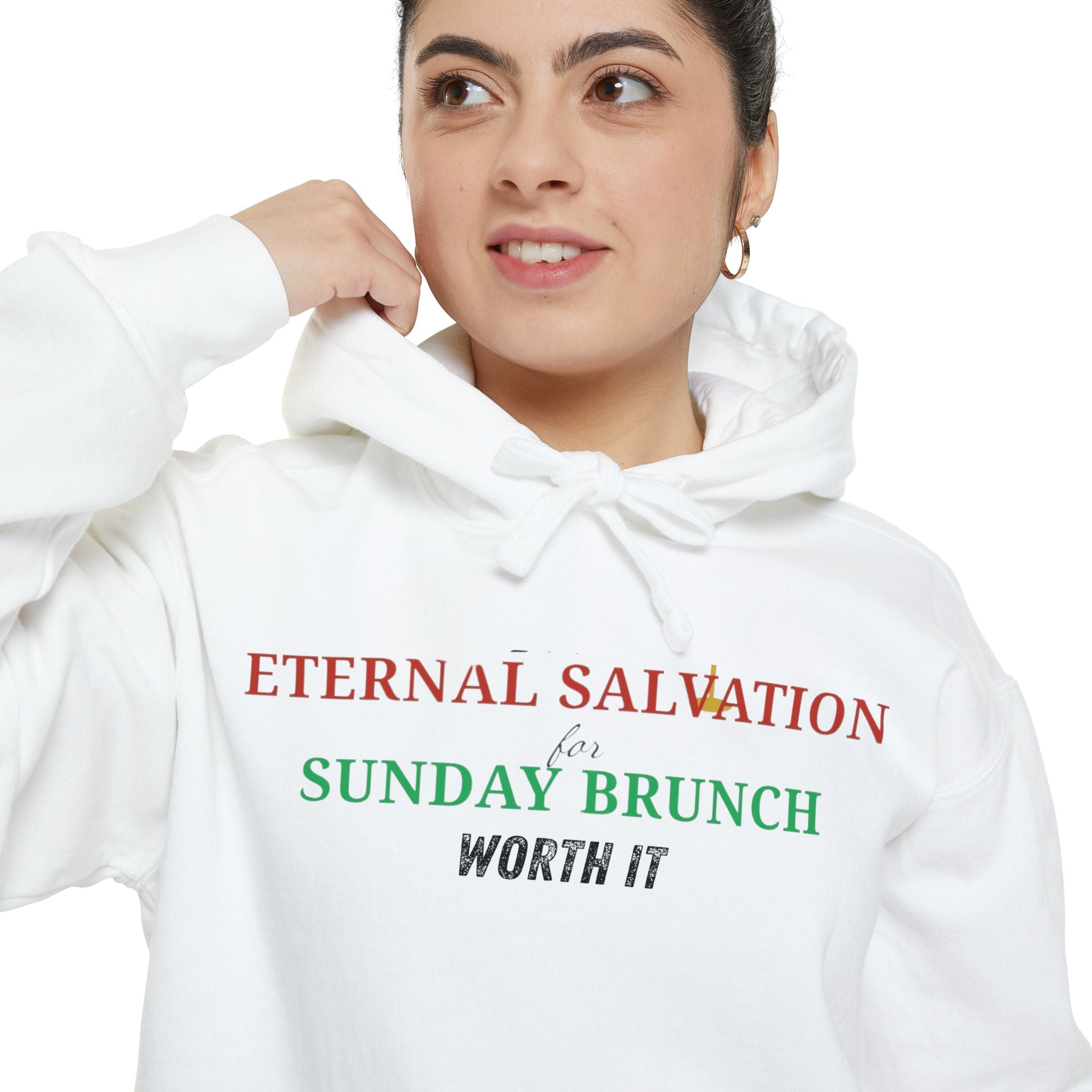 Brunch So Hard | Garment-Dyed Hoodie — AttitudeShirts