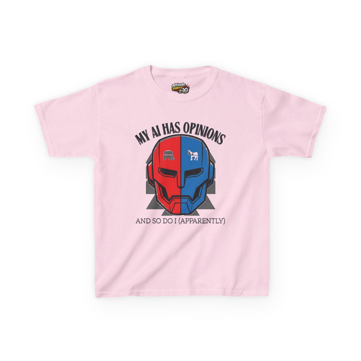 "My AI Has Opinions" Kids Tee