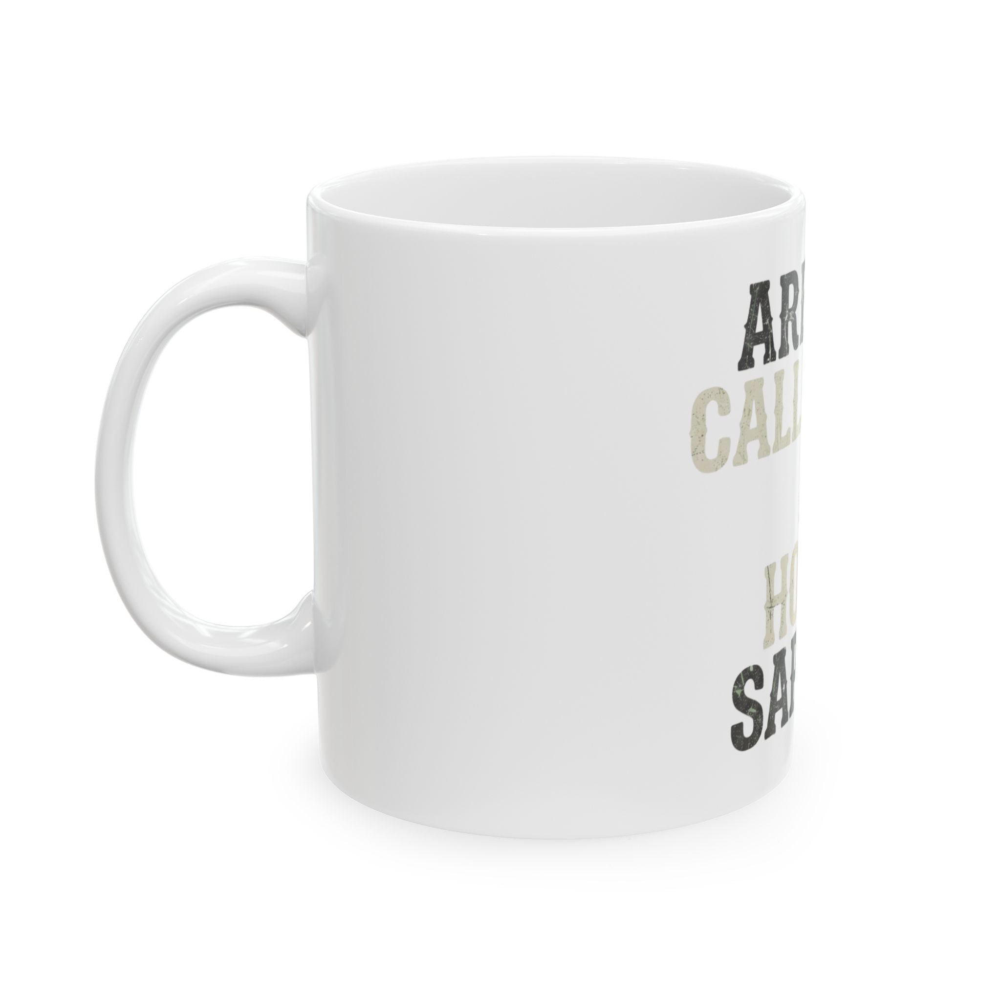 "Are You Calling Me a Homo-Sapien" White Ceramic Mug