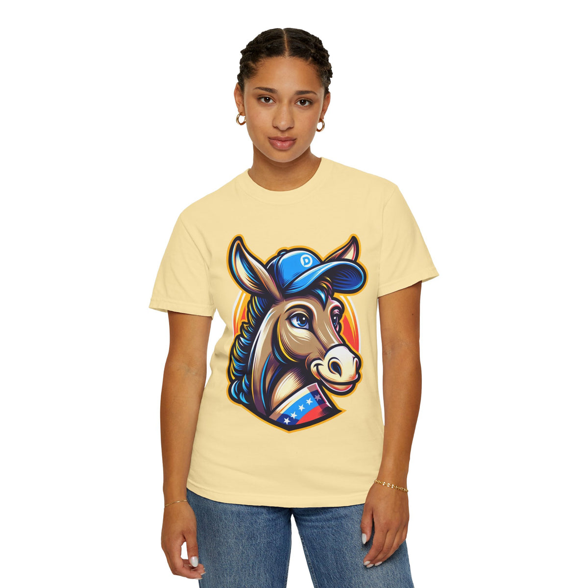Color: Banana | The Party Animal (Vibrant Edition) Unisex Garment-Dyed T-shirt
