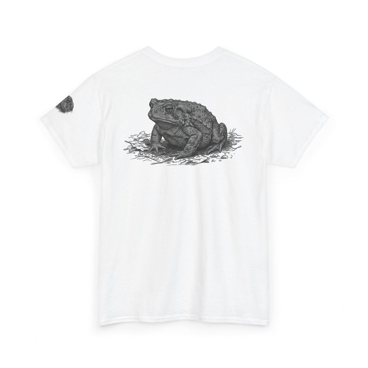 "Pencil Sketch Art Toad" Premium Graphic Tee