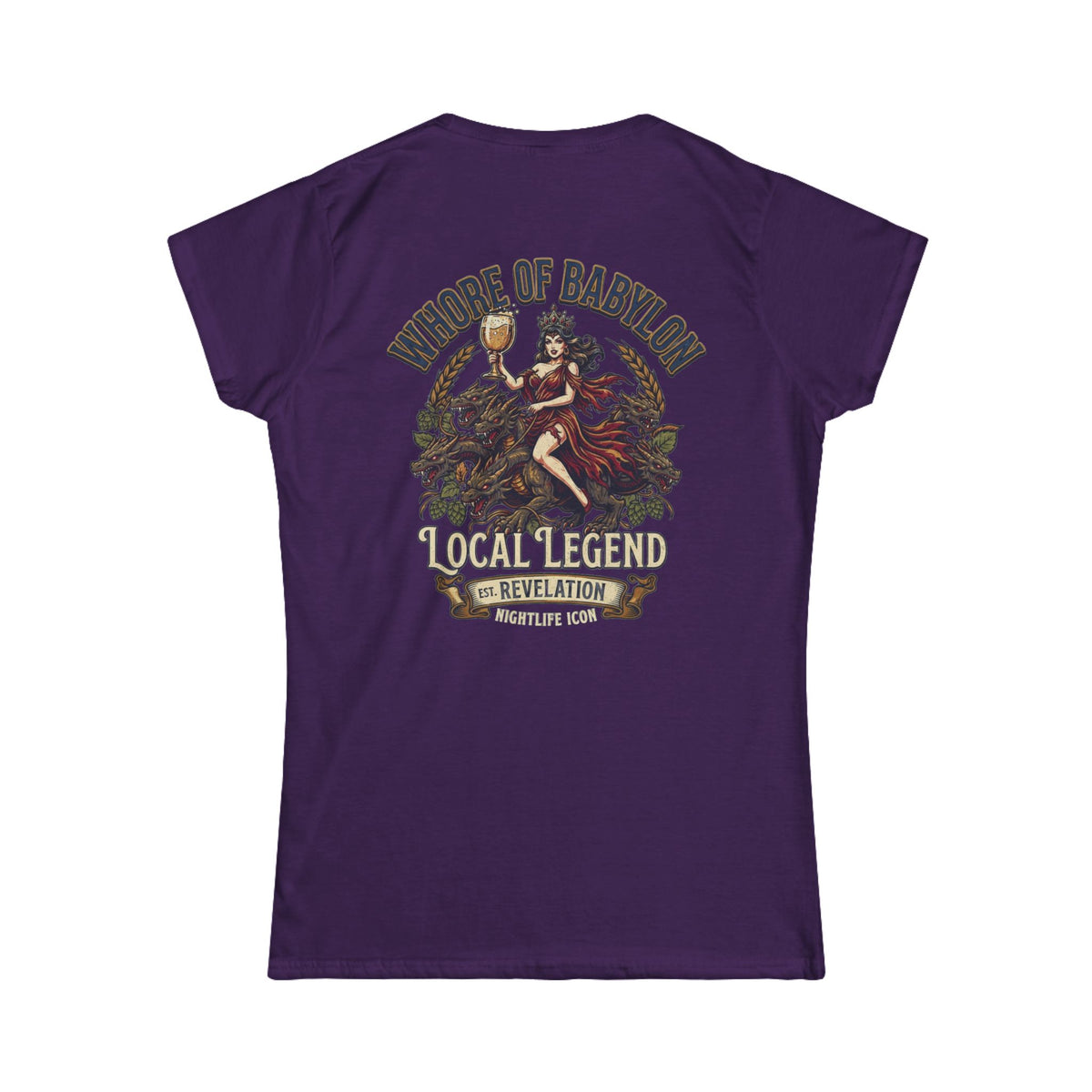 "Good Book Series Whore of Babylon" Women's Tee