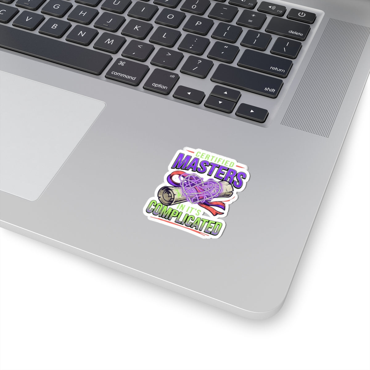 "Certified In It's Complicated" Sticker — Main