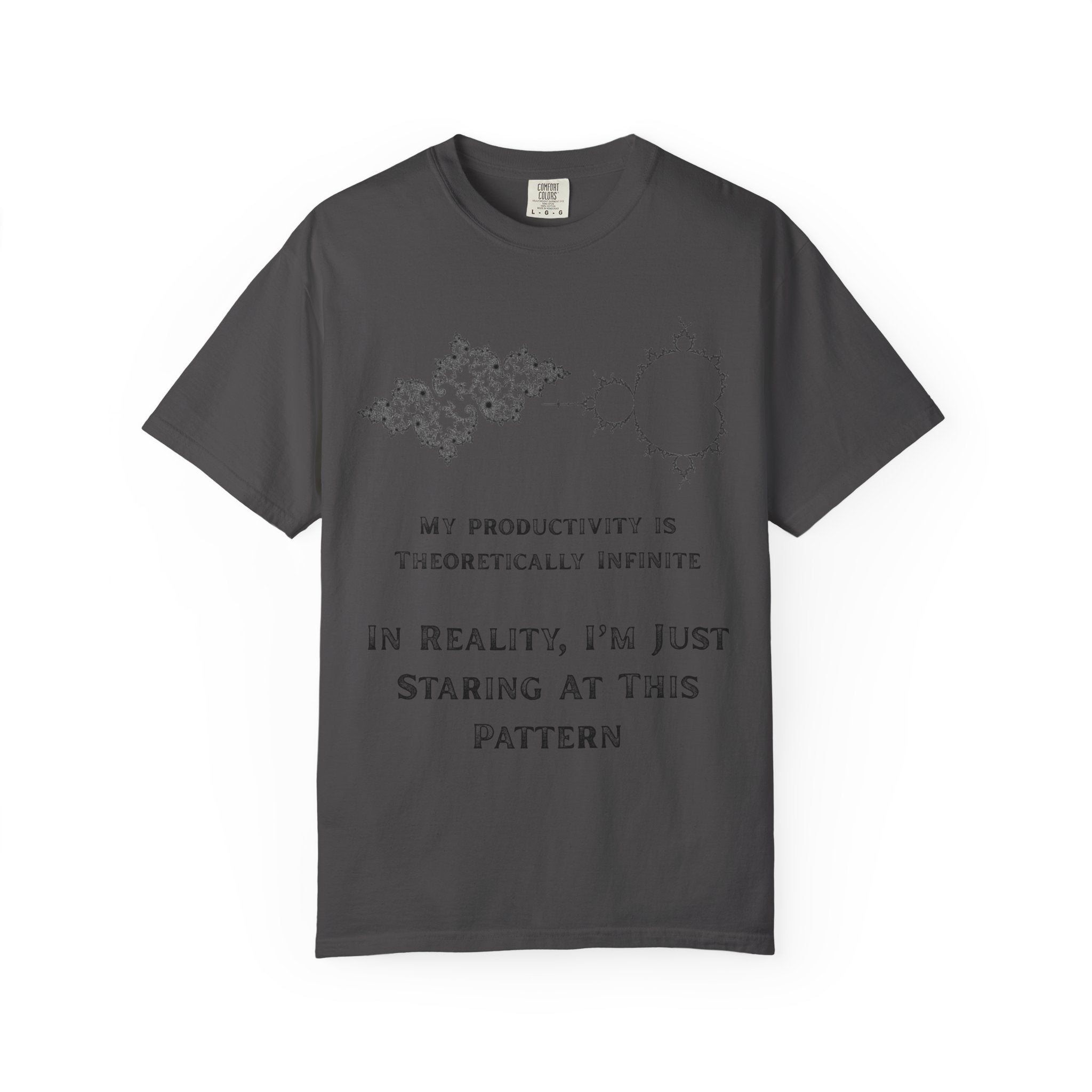 "Theoretically Infinite" Unisex Garment-Dyed Tee