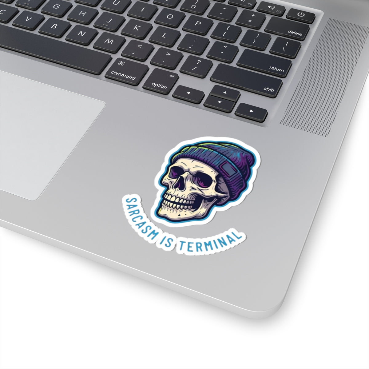 "Cancer Sucks But My Sarcasm Is Terminal" Sticker