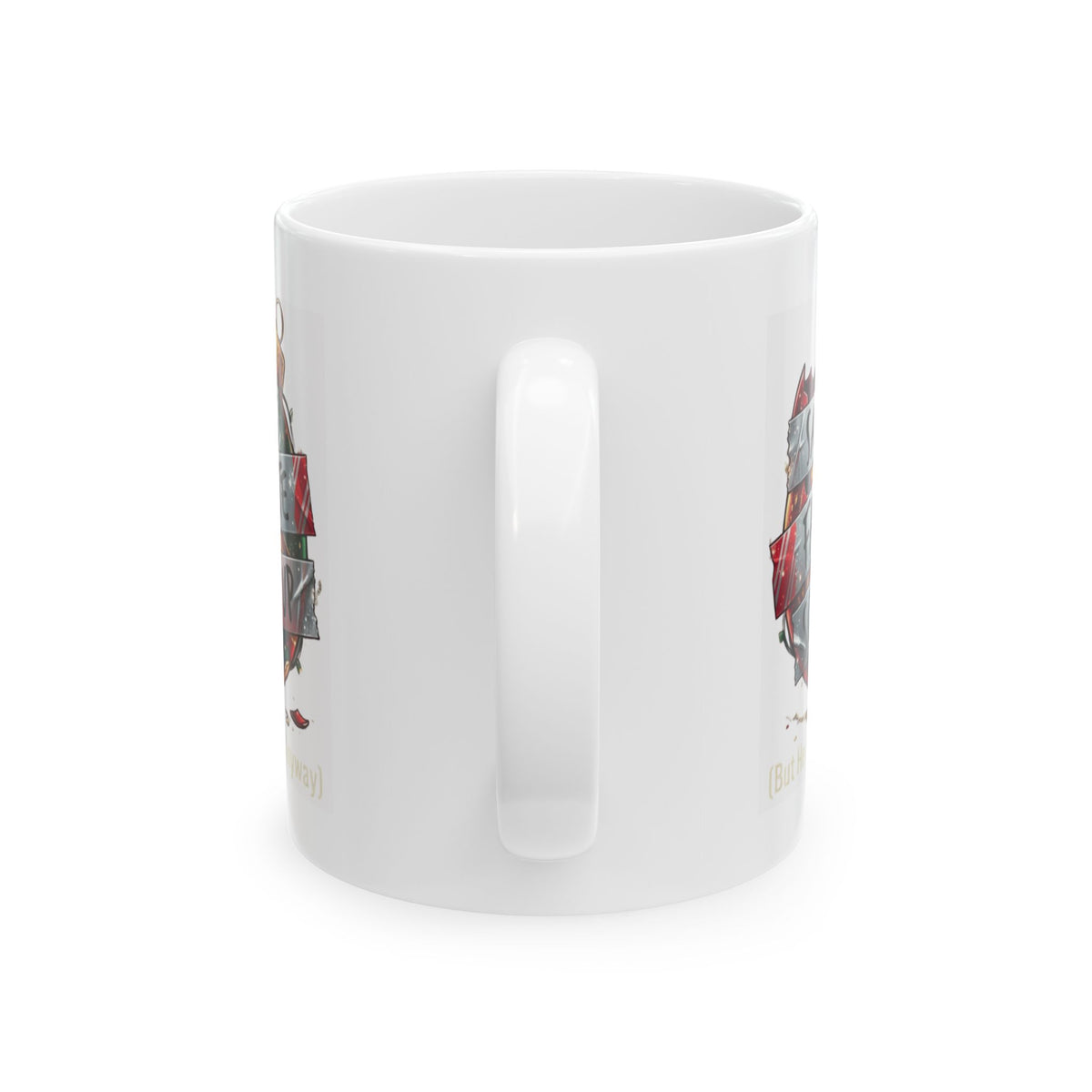 "Santa's Favorite Screw Up" White Ceramic Mug