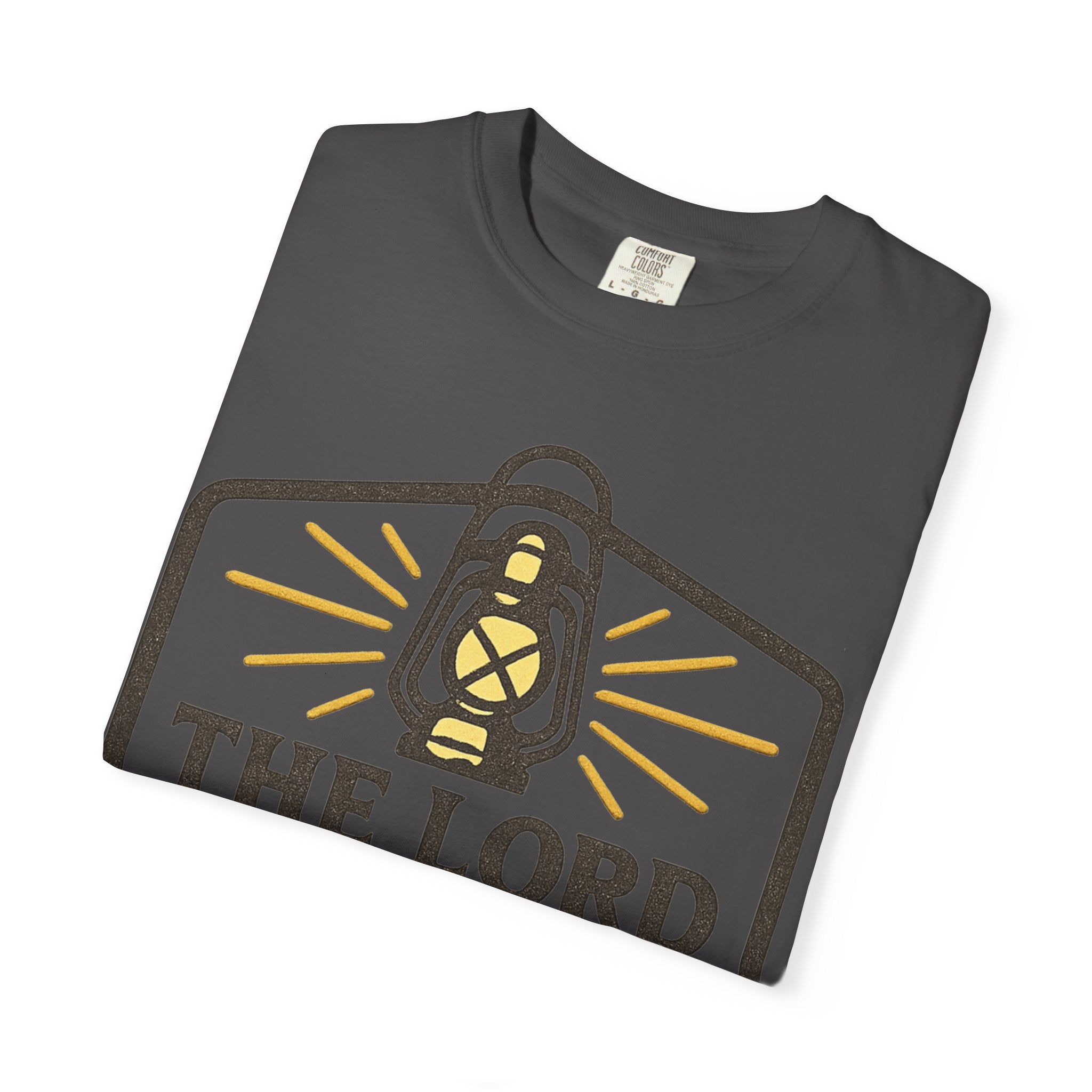 "The Lord is My Light" Unisex Garment-Dyed T-shirt