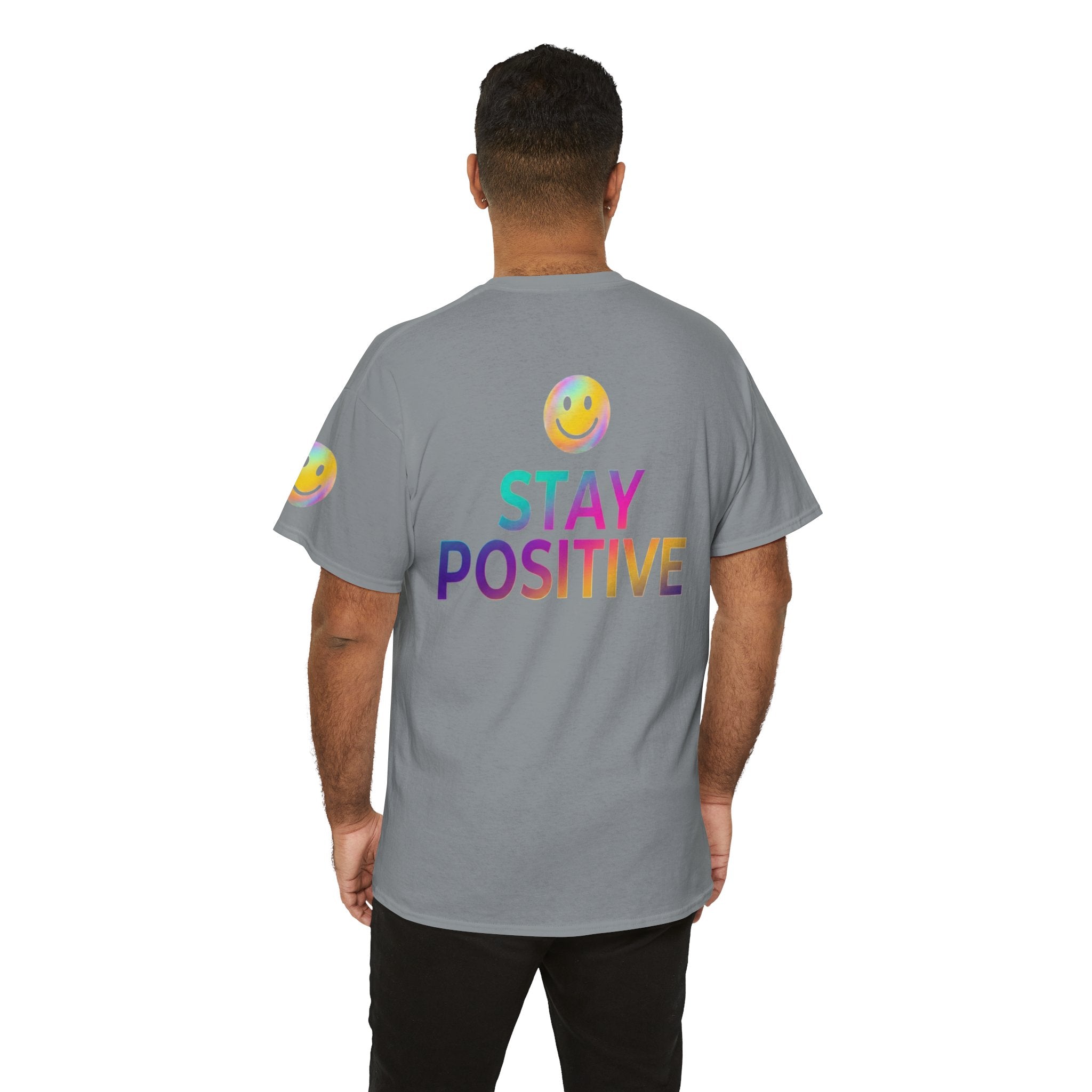"Stay Positive" Premium Graphic Tee