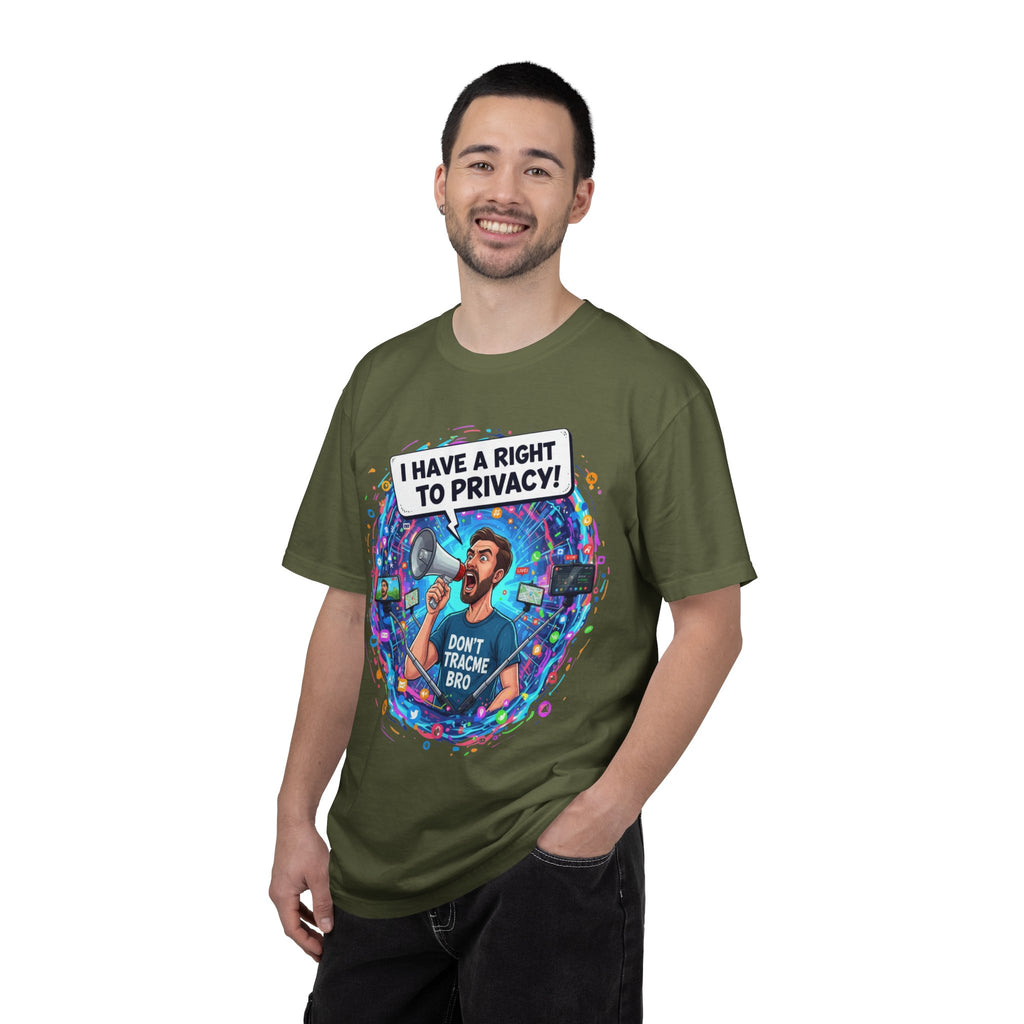 "The Right to Privacy"  Unisex Garment-Dyed T-shirt