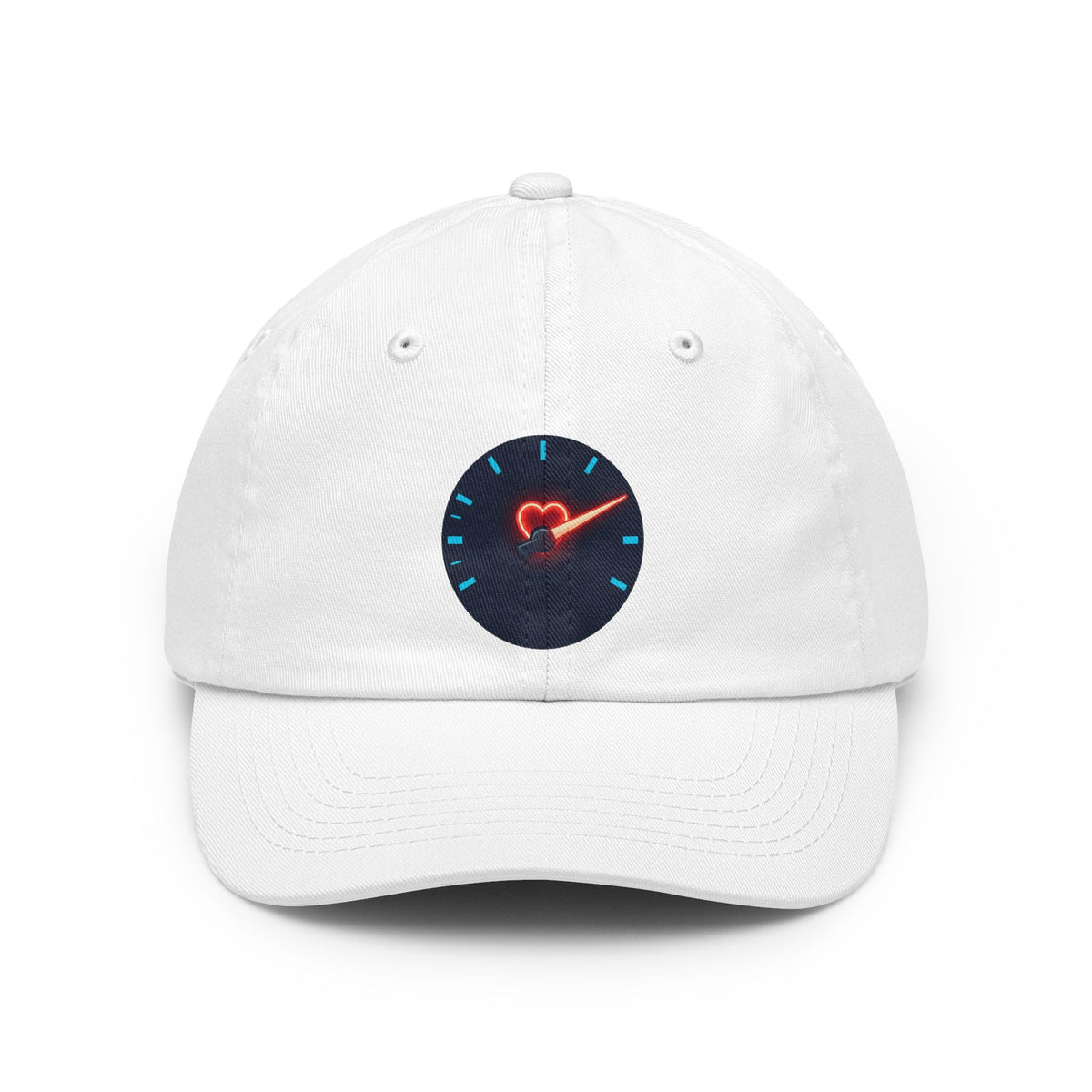 Color: White | Full Throttle Tonight Dad Hat — Graphic