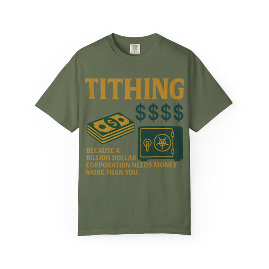 "Corporate Charity" Unisex Garment-Dyed T-shirt