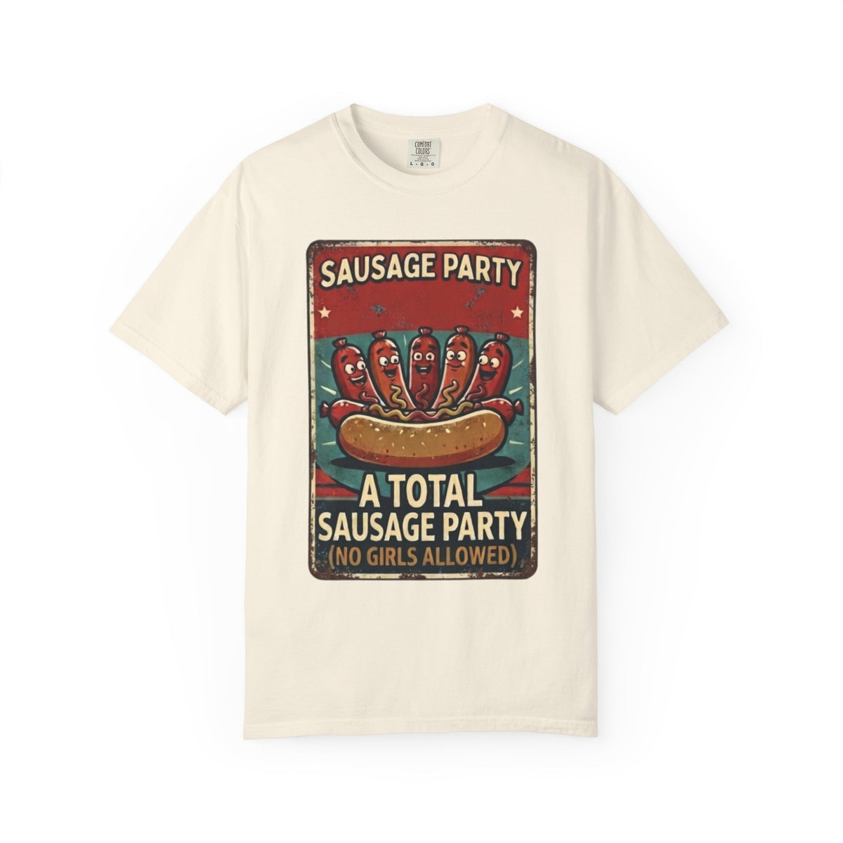 "Sausage Party" Unisex Garment-Dyed Tee