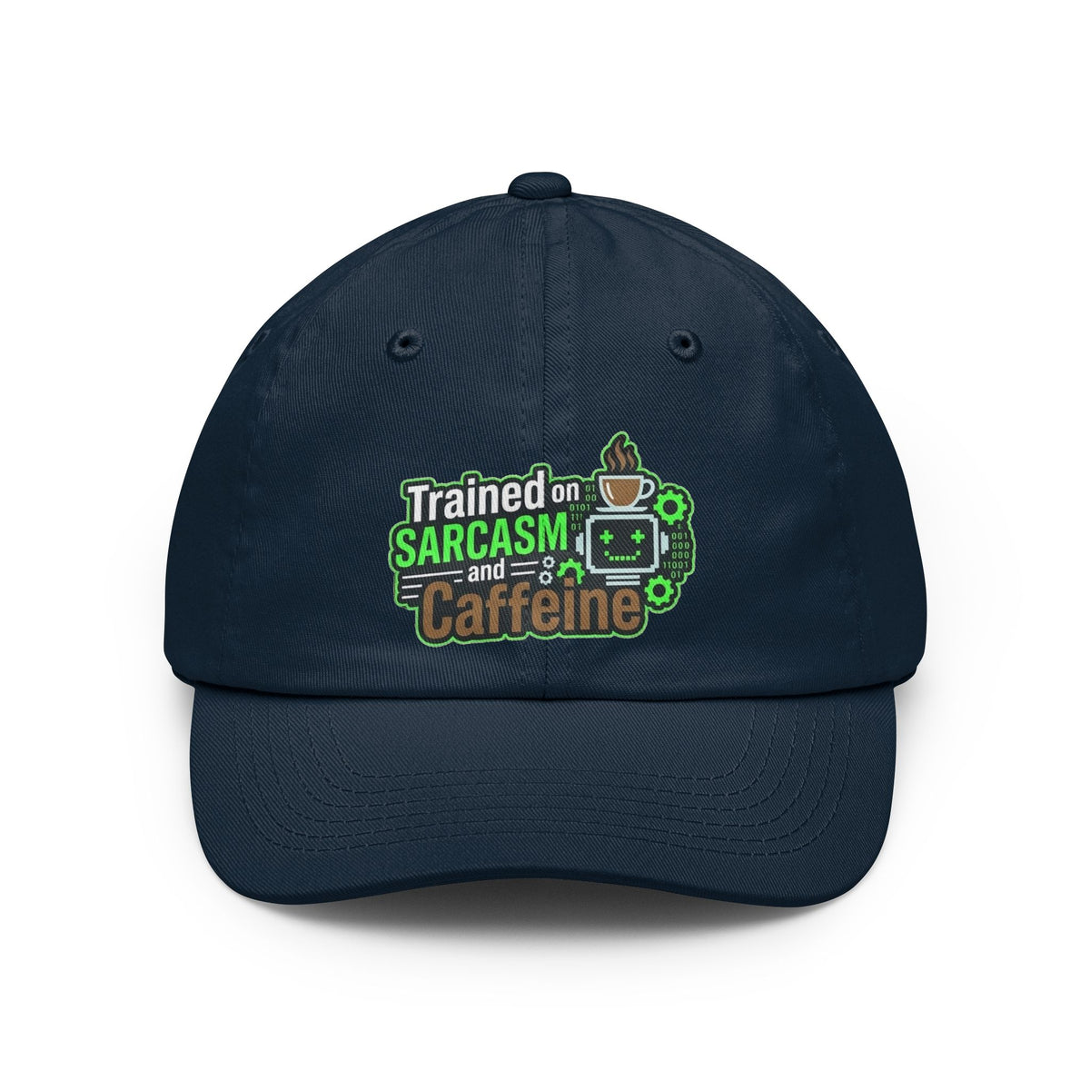 Color: Navy | Sarcasm Training Graduate | Dad Hat — AttitudeShirts