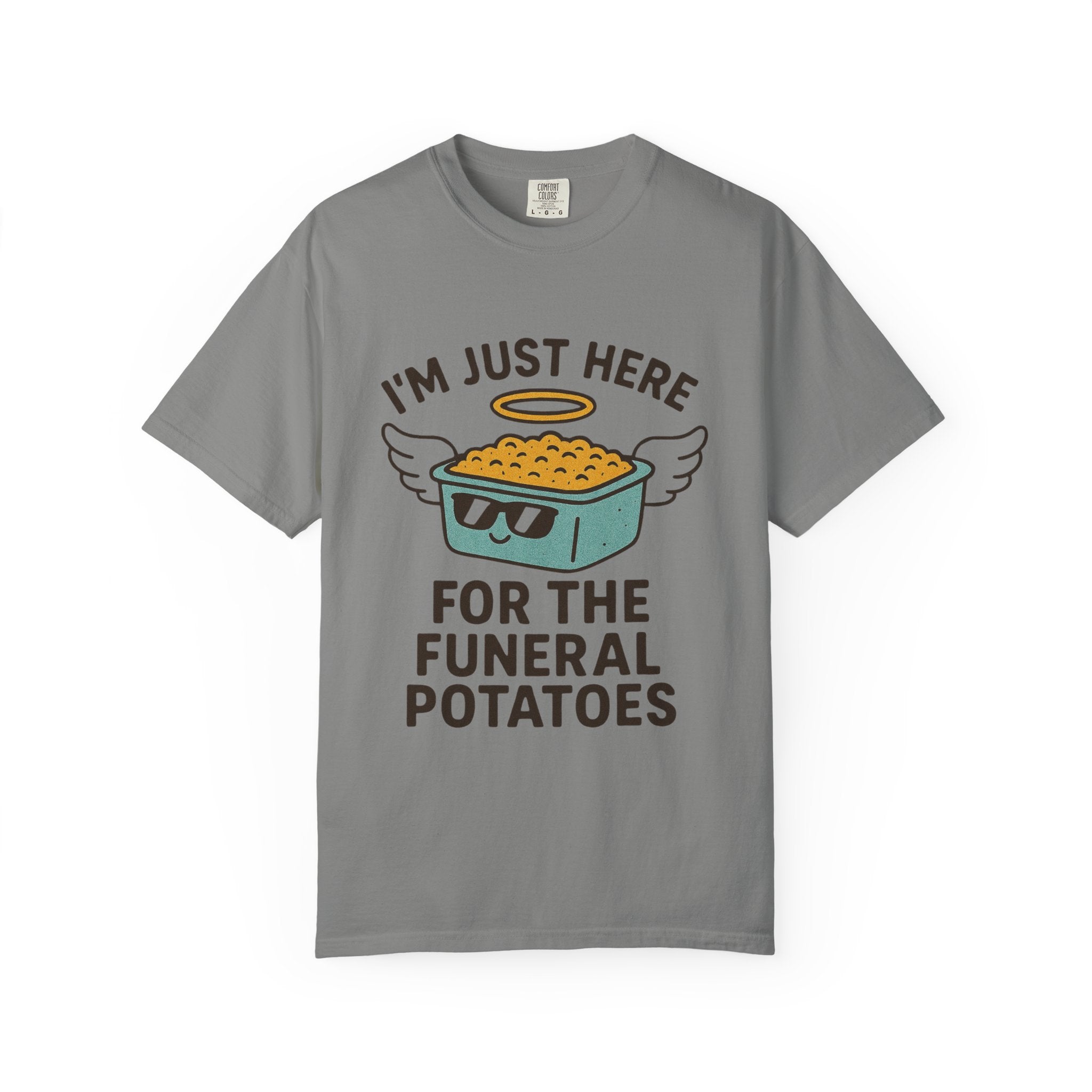 "Funeral Potatoes" Unisex Garment-Dyed T-shirt