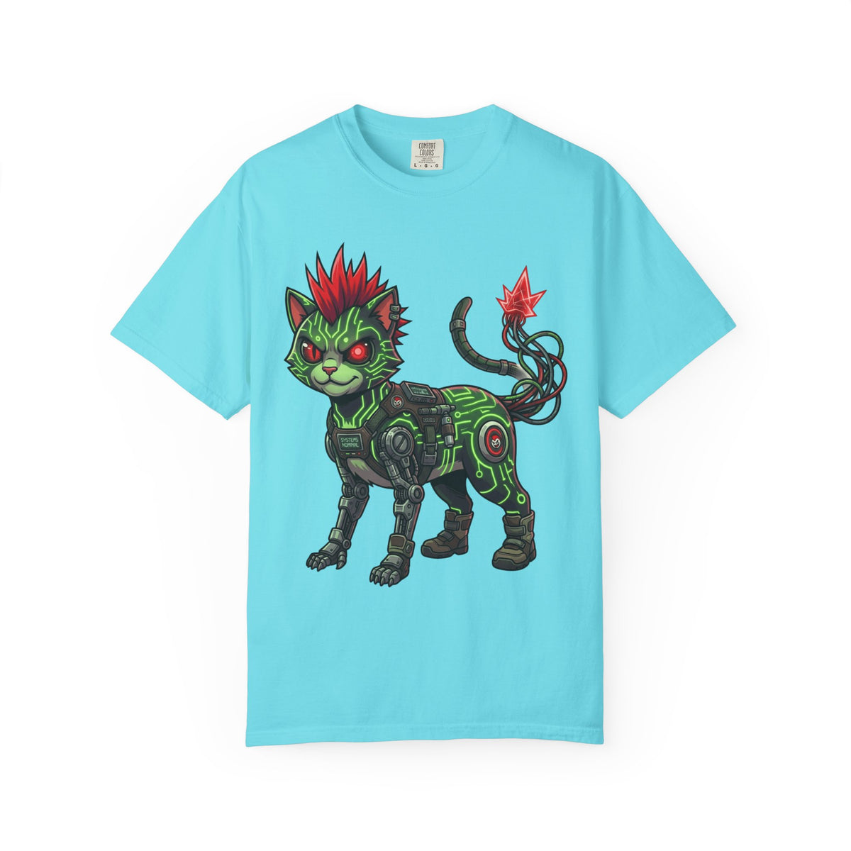 Color: Lagoon Blue | Boots Unisex Garment-Dyed Tee