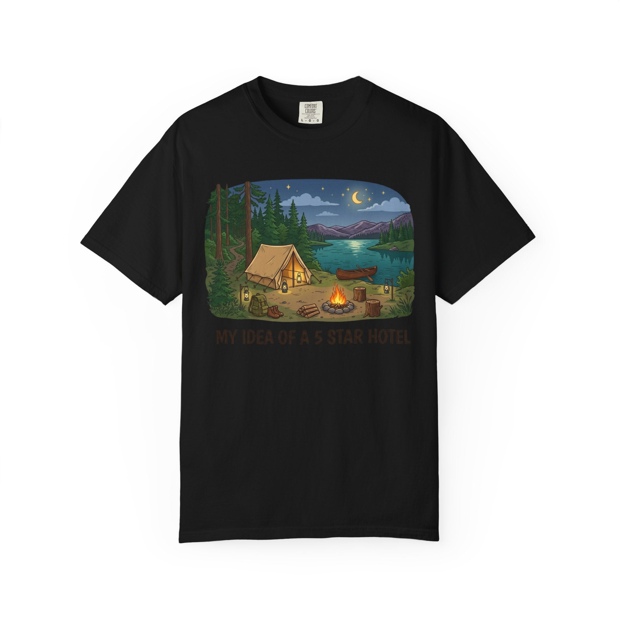 "Five Star Hotel" Unisex Garment-Dyed Tee
