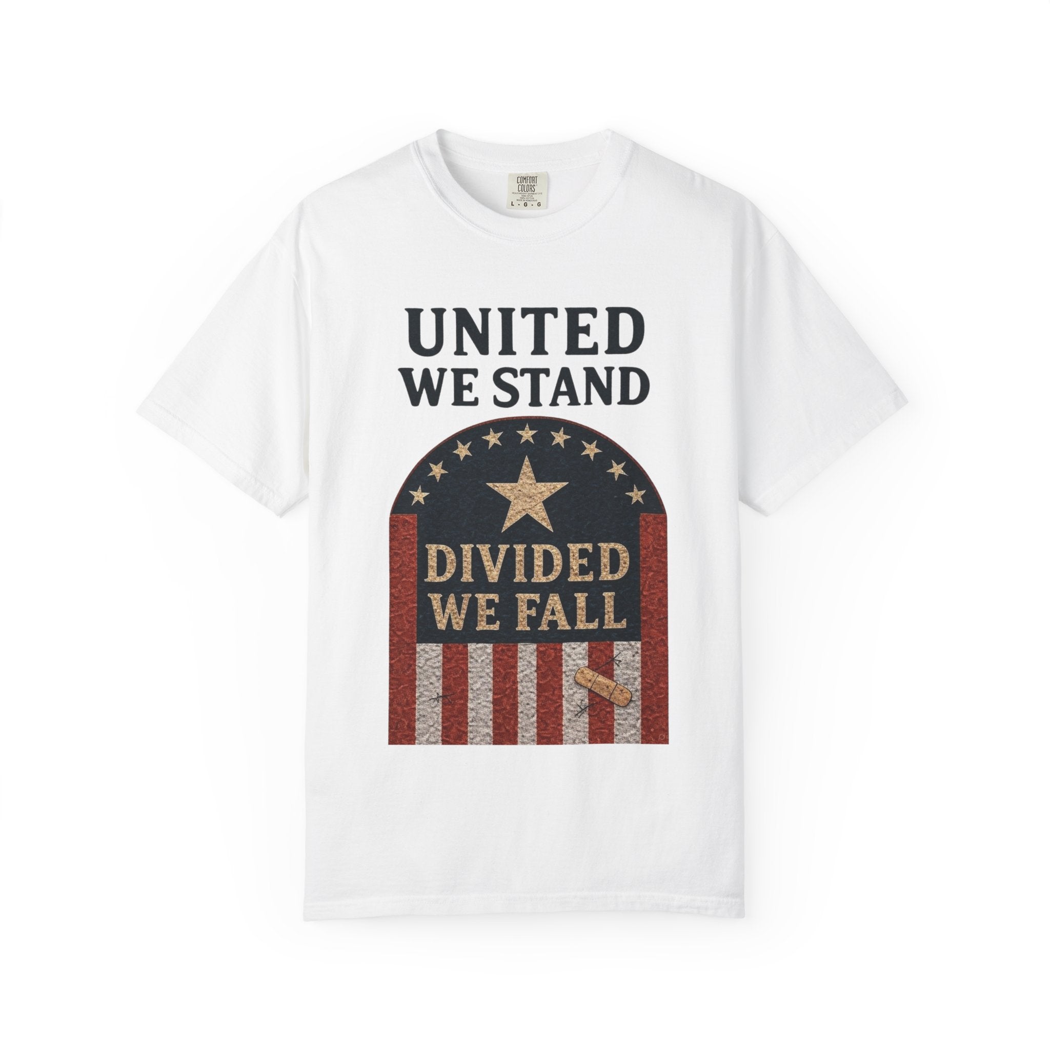 "UNITED WE STAND" Unisex Garment-Dyed T-shirt