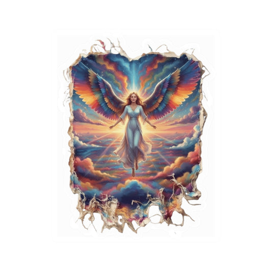 "Rainbow Angel" Sticker — Main