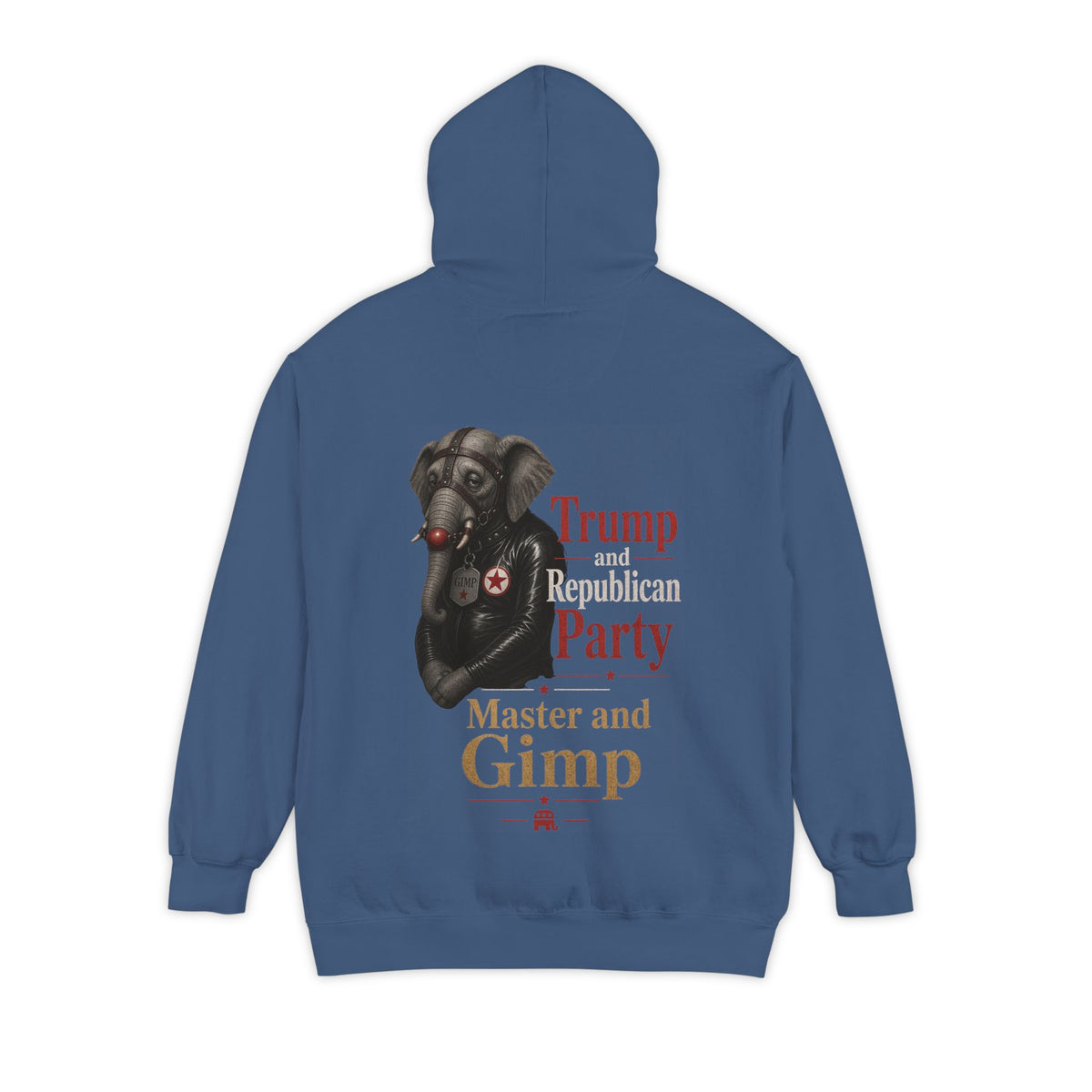 Color: True Navy | Master and Gimp Garment-Dyed Hoodie