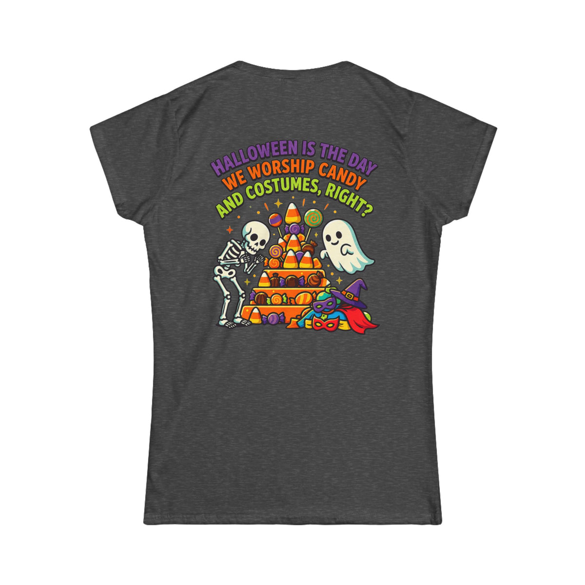 Color: Dark Heather | Worship Candy Women's Tee