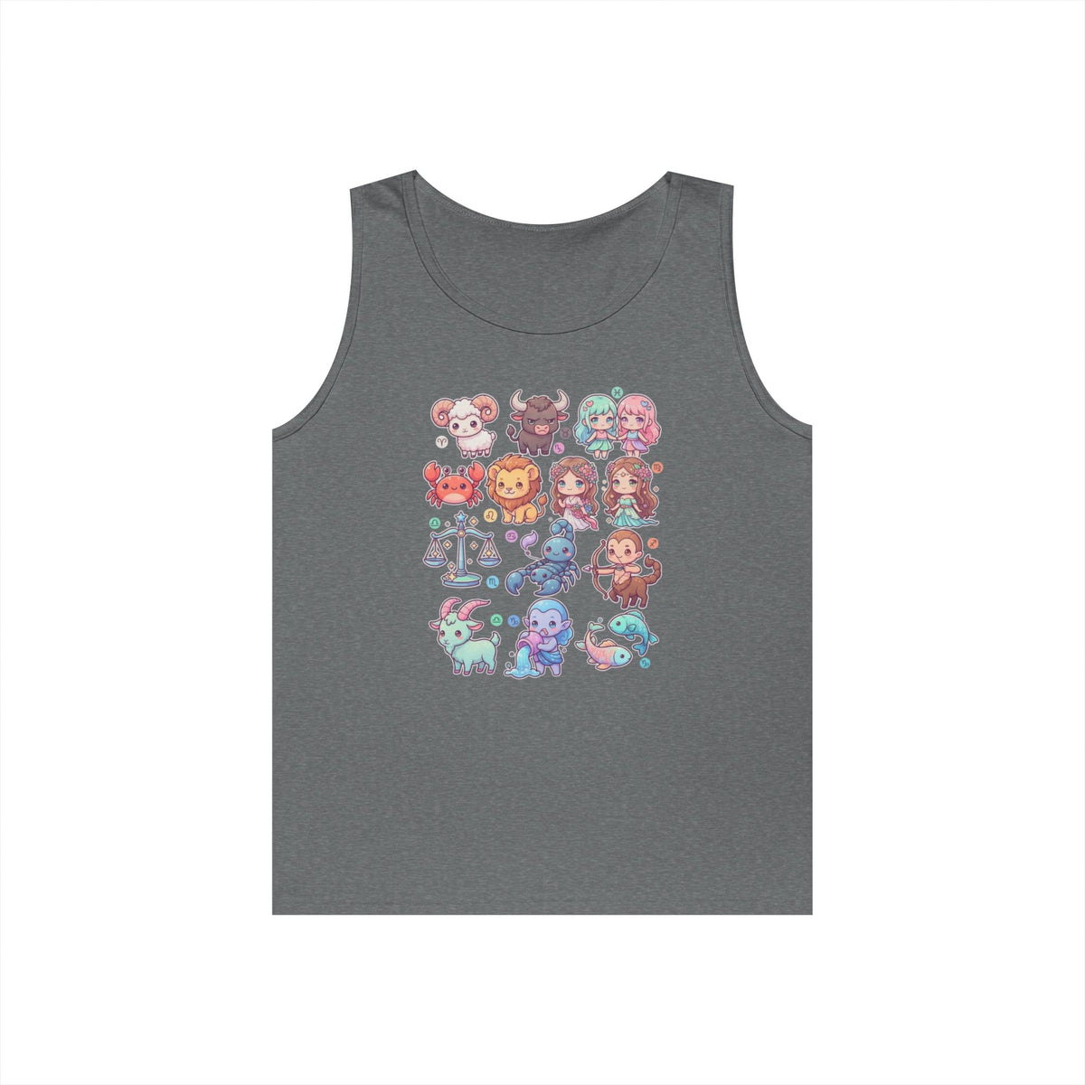 "Cute Chibi Zodiac" Tank Top