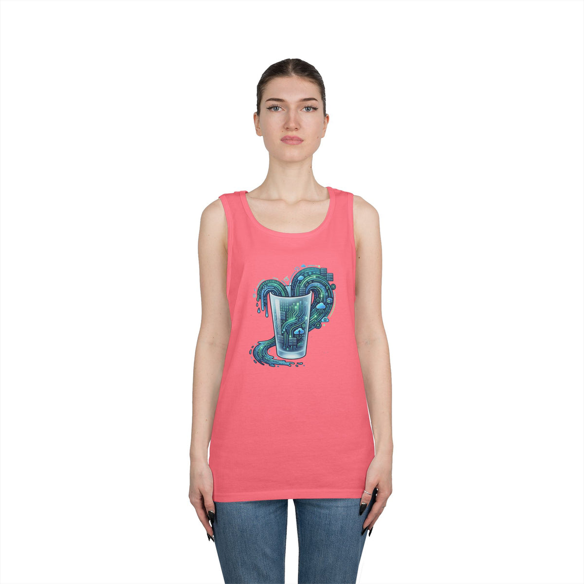 "Glass of Data" Tank Top