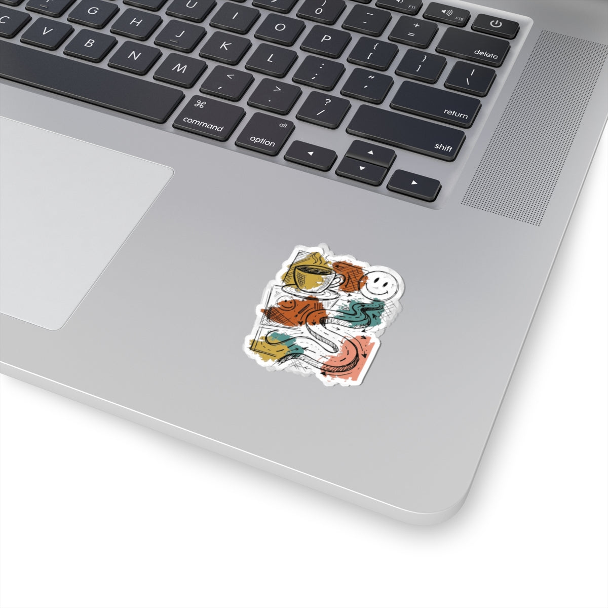 "Happy Coffee" Sticker — Main