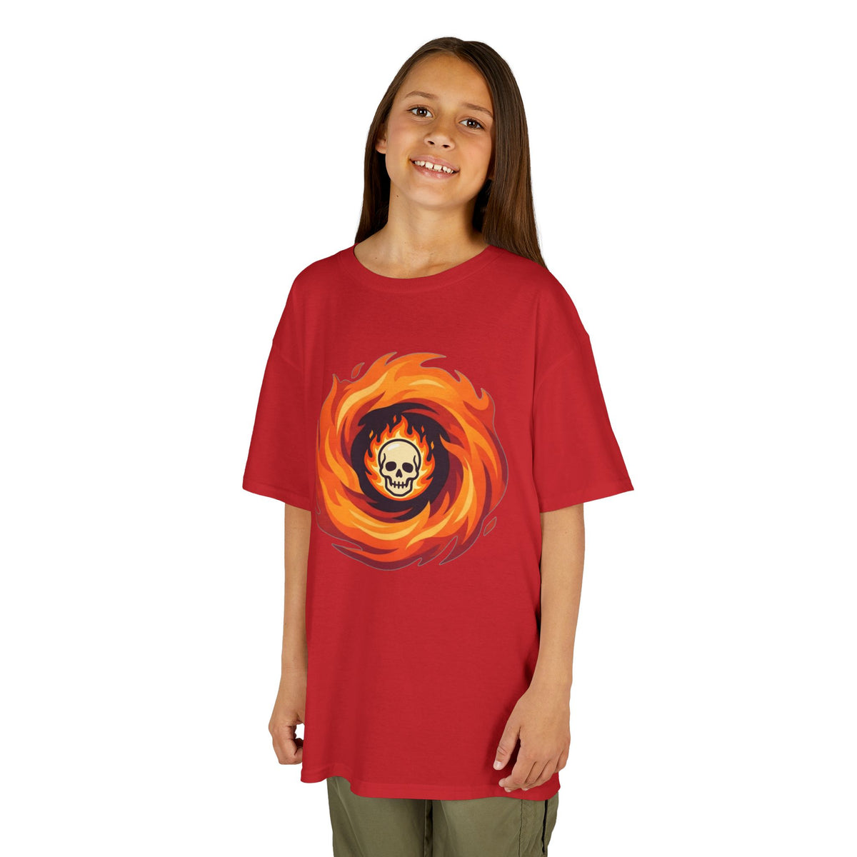Color: Red | Hellfire Kids Tee