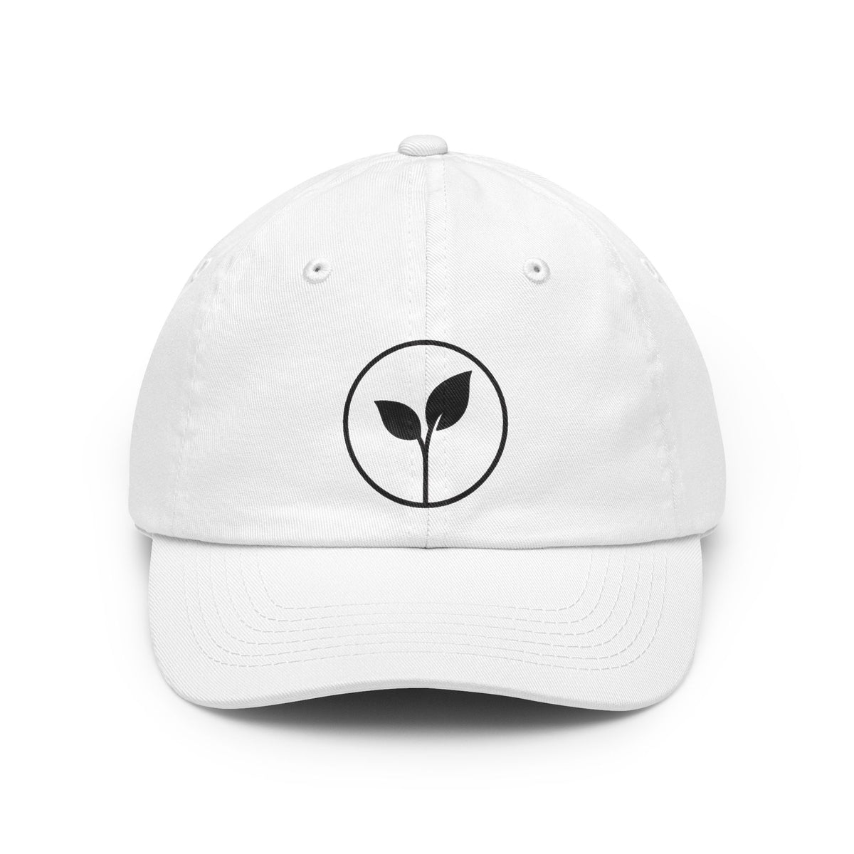 Color: White | Seedling Dad Hat — Graphic